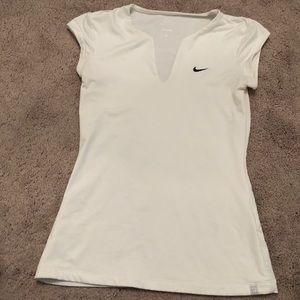 White Nike Top